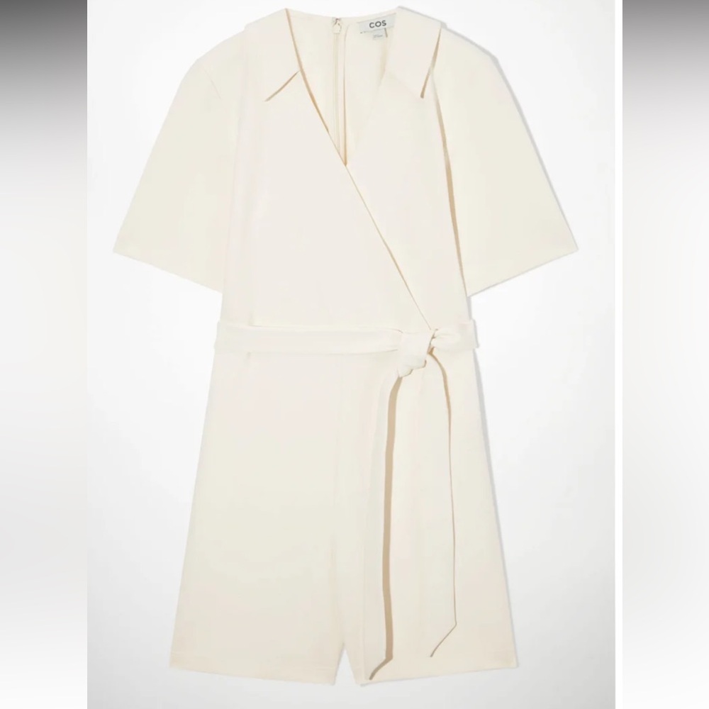COS Wrap-Effect Playsuit Size L with Pockets